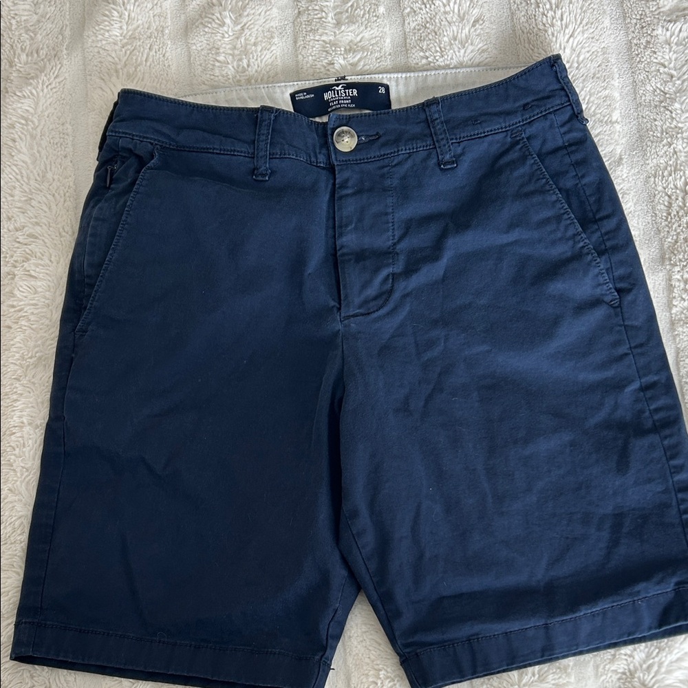 Hollister Men’s Navy Shorts